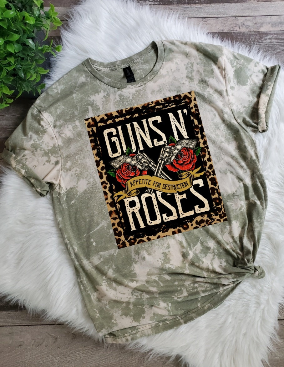 Guns N Roses Bleached Tee