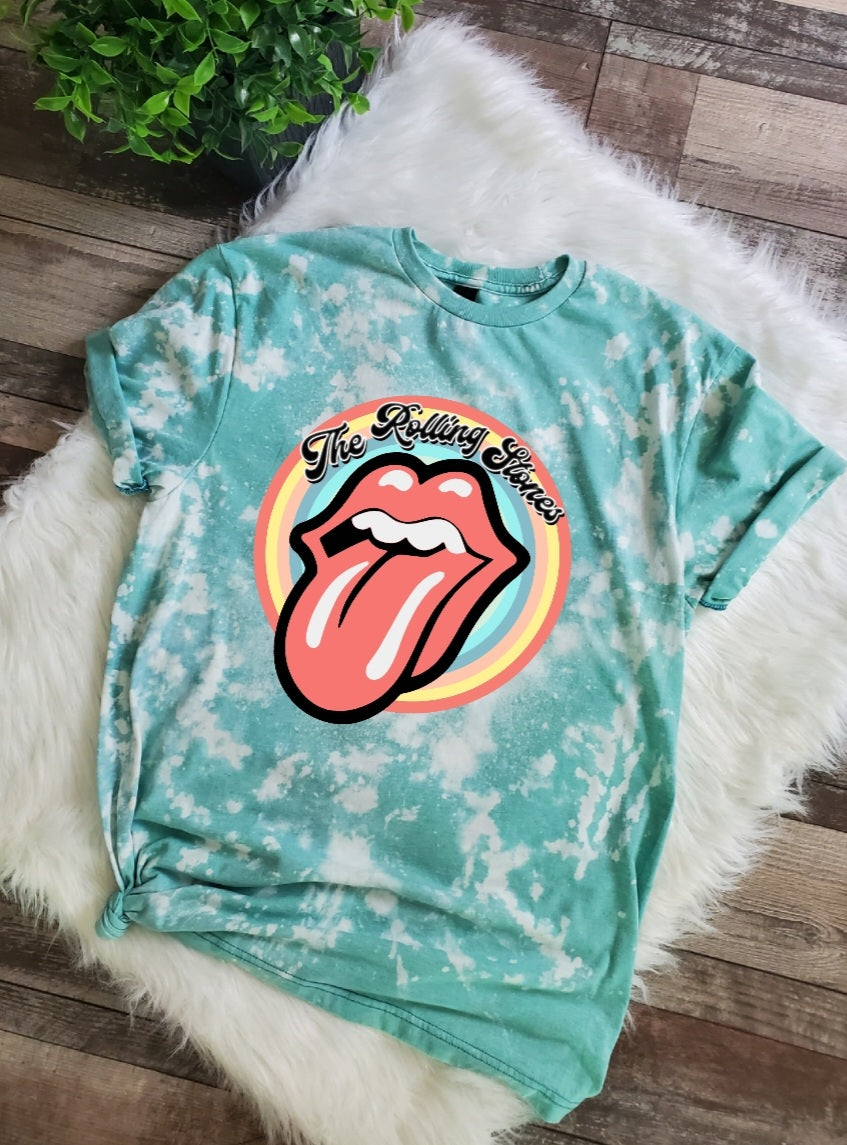 Rolling Stones Bleached Tee