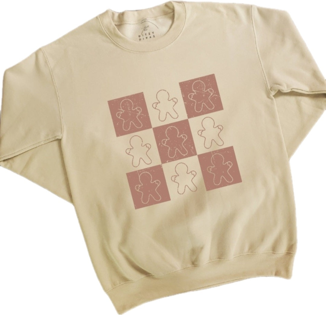 Gingerbread Man Sweatshirt