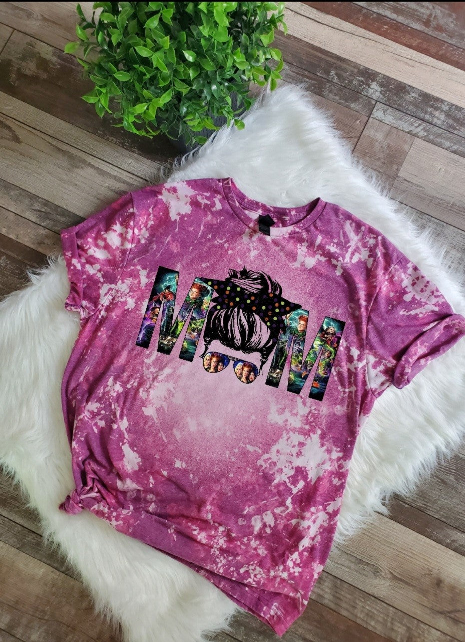 HP Mom Halloween Bleached Tee