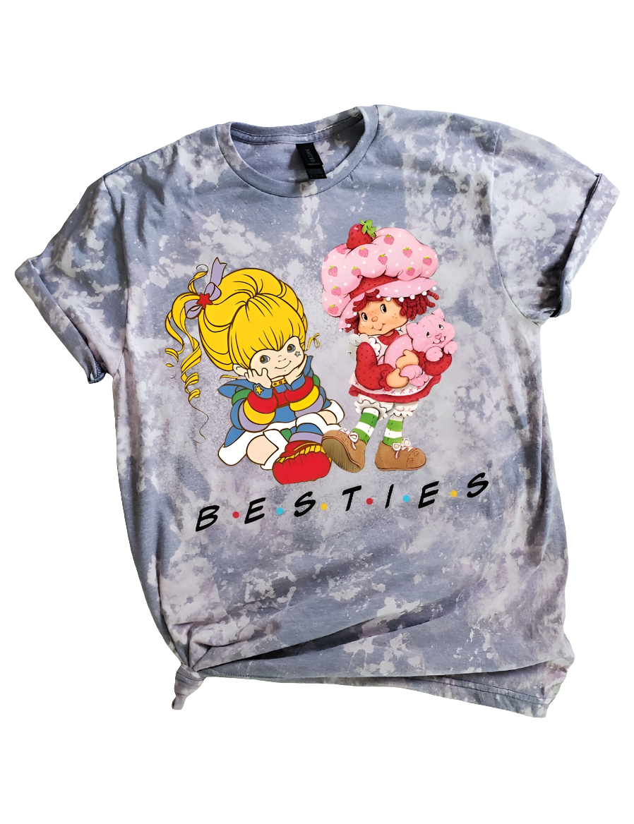 Besties Bleached Tee