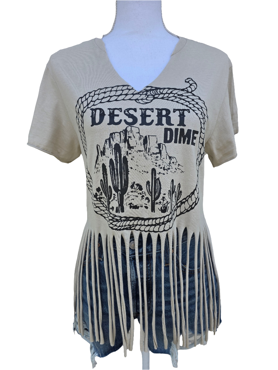 Desert Dime Fringe Tee
