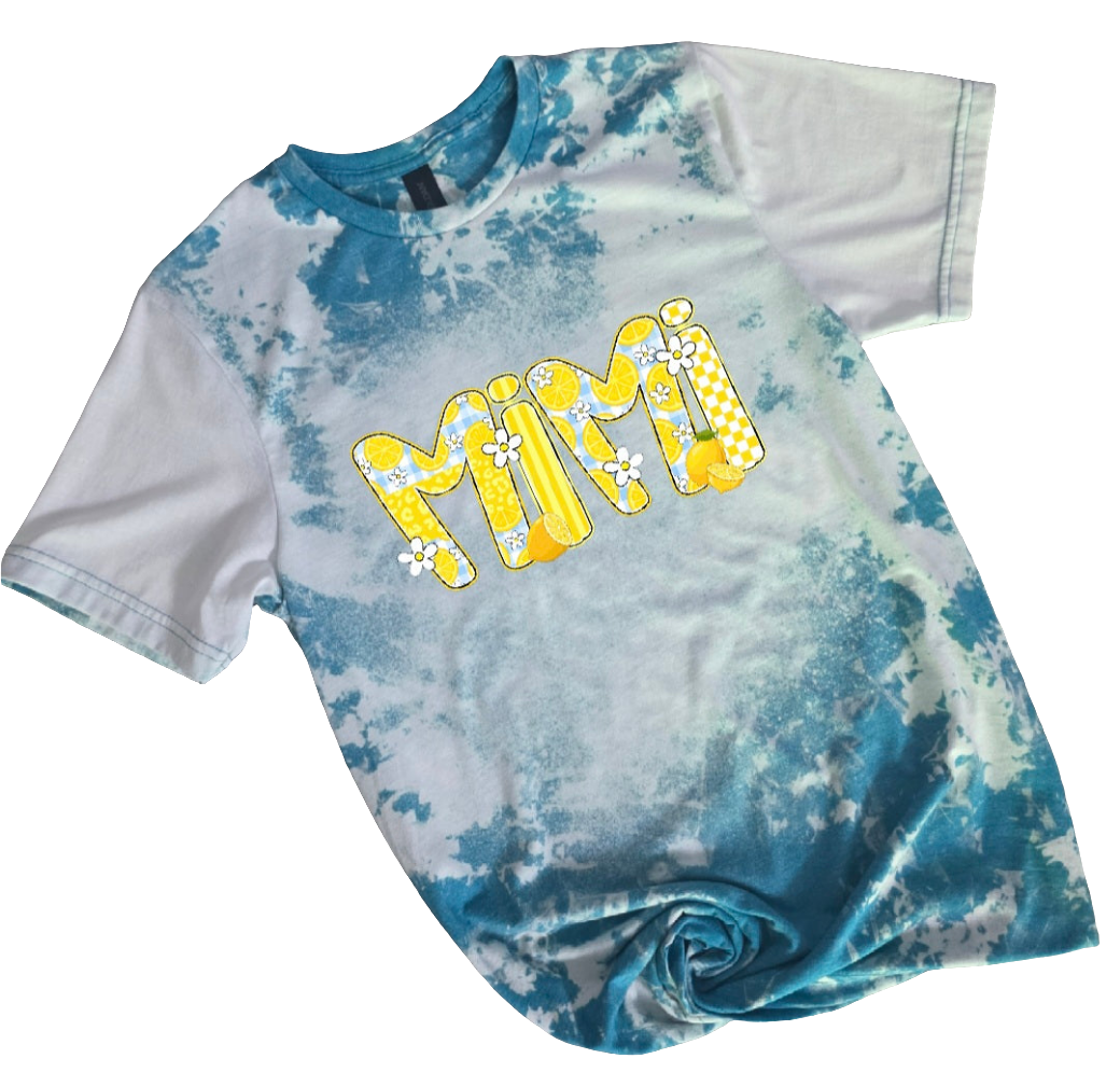 Mimi Lemon Bleached Tee