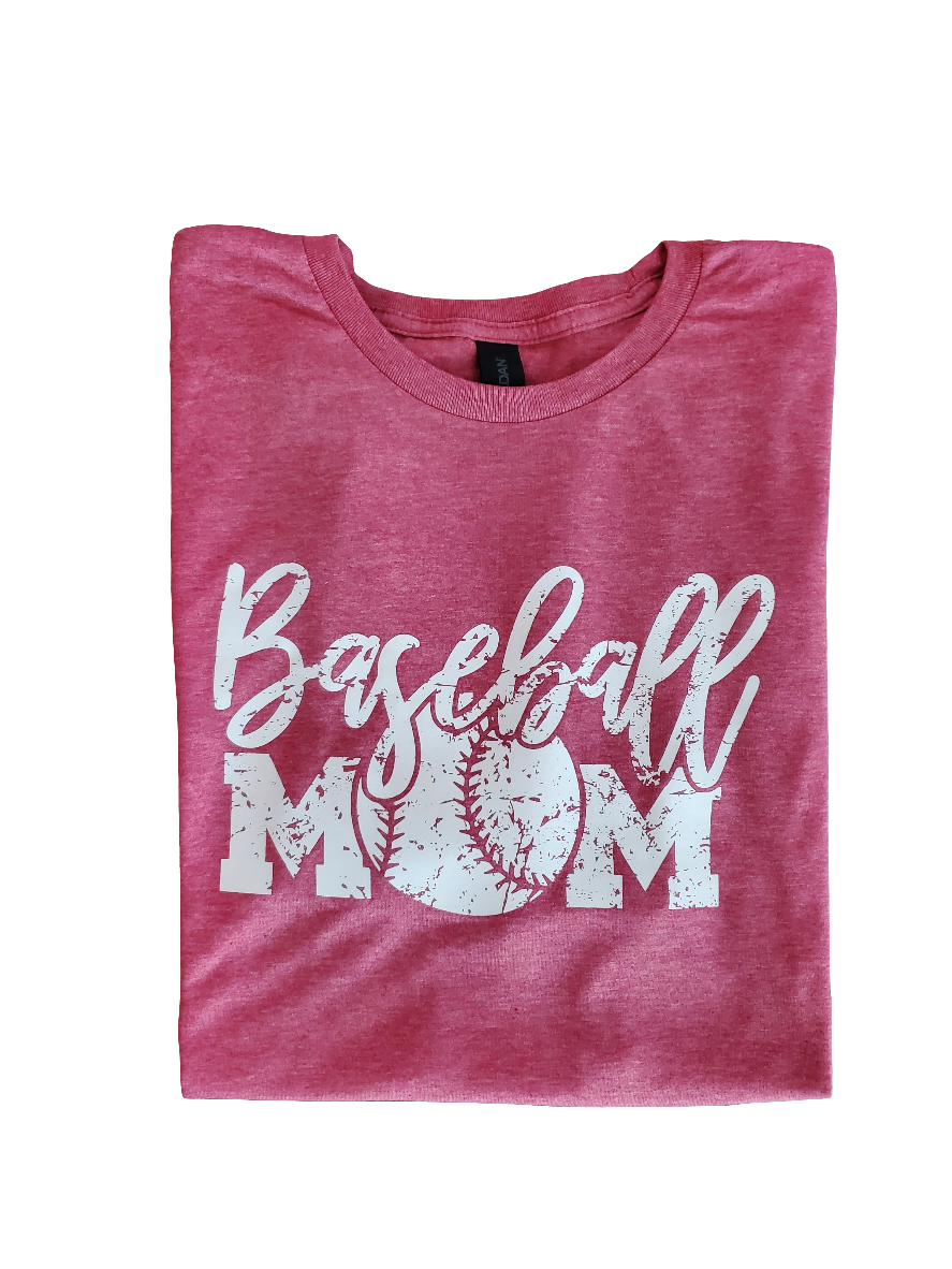 Baseball Mama Screen Print Tee