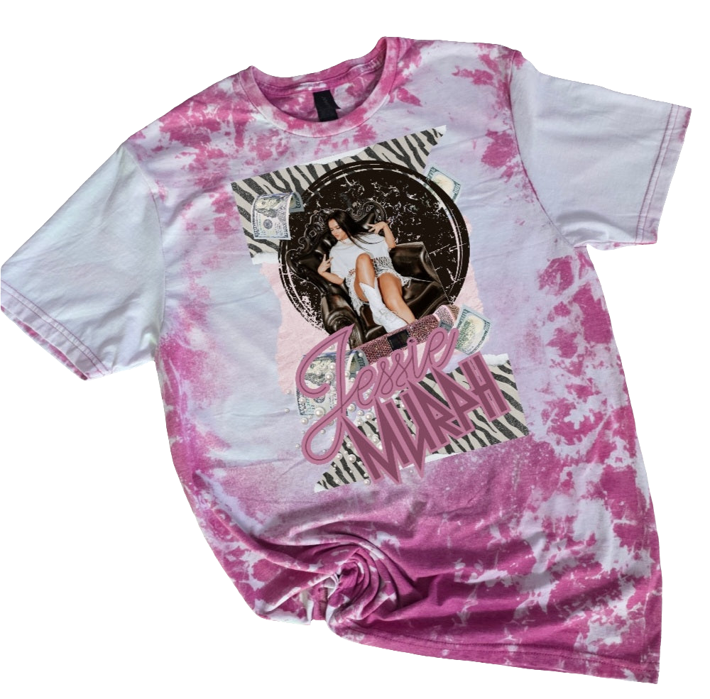 Jessie M Bleached Sleeves Tee