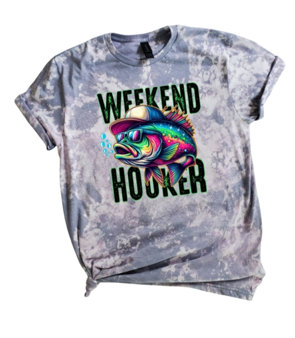 Weekend Hooker Bleached tee