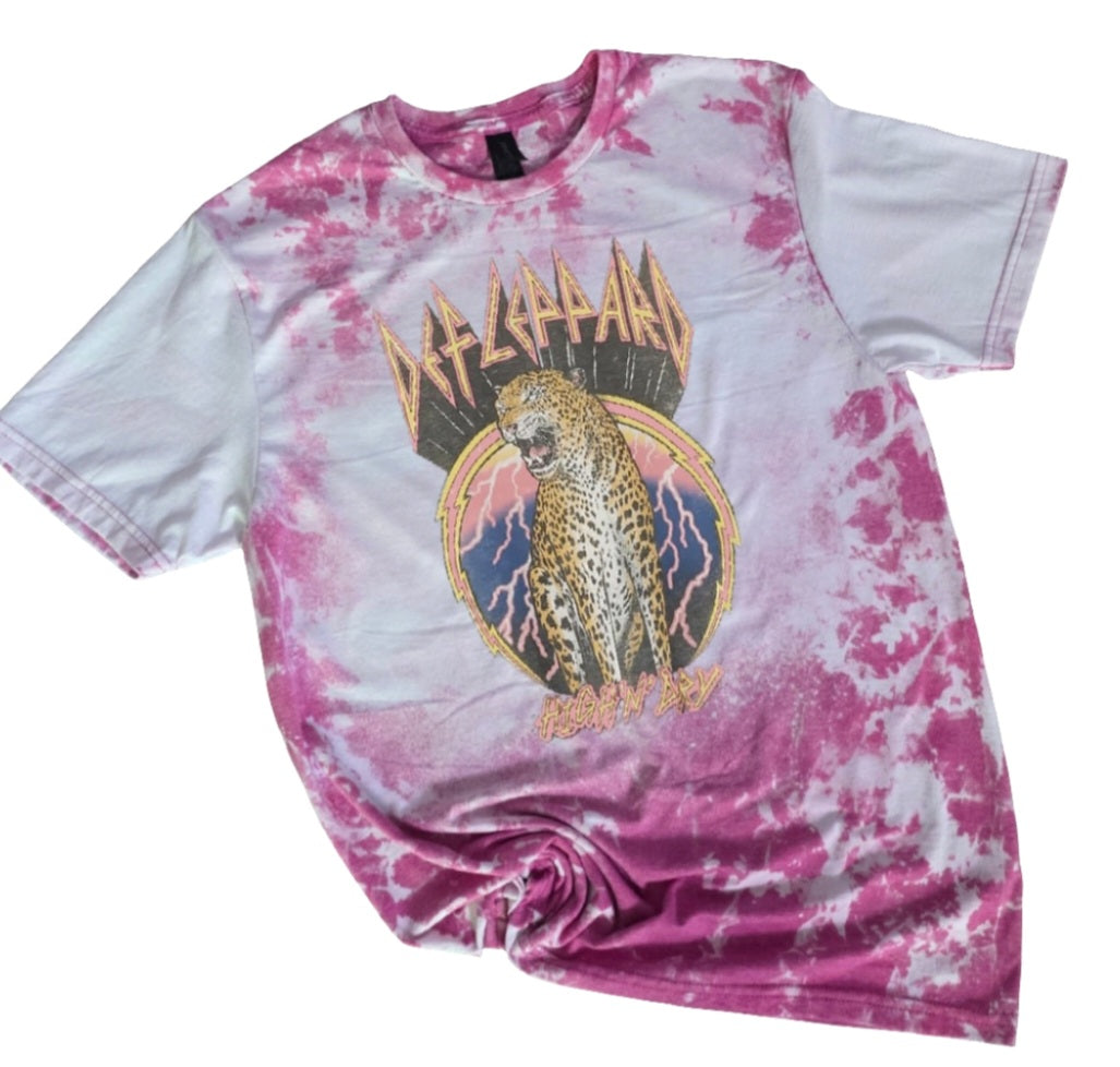 Def Leppard Bleached Tee