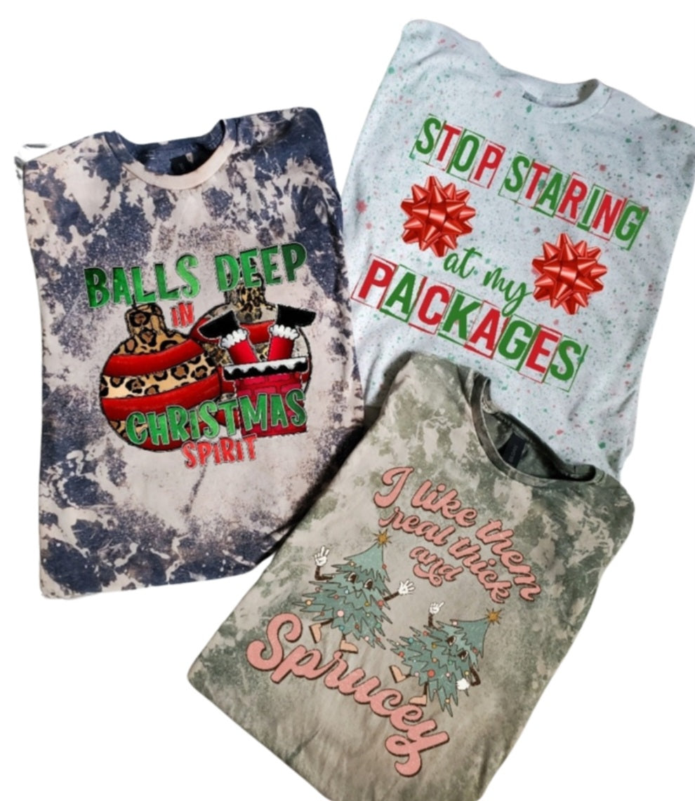 Christmas Humor Tee Bundle