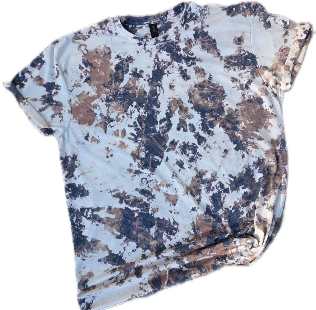 Cowhide Bleached Tee