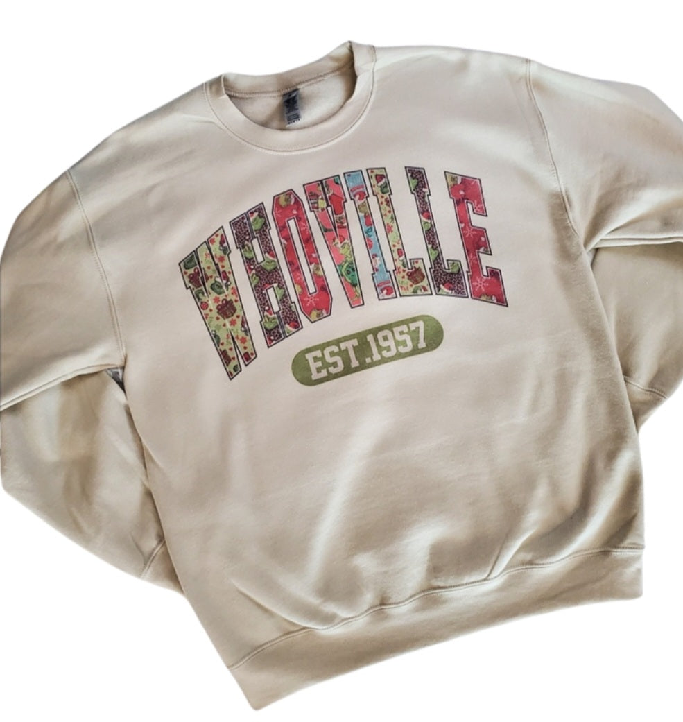 Whoville Sand Color Sweatshirt
