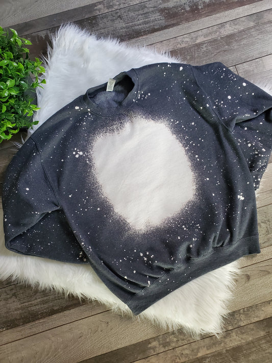 Bleached Sweatshirt "NO PRINT"