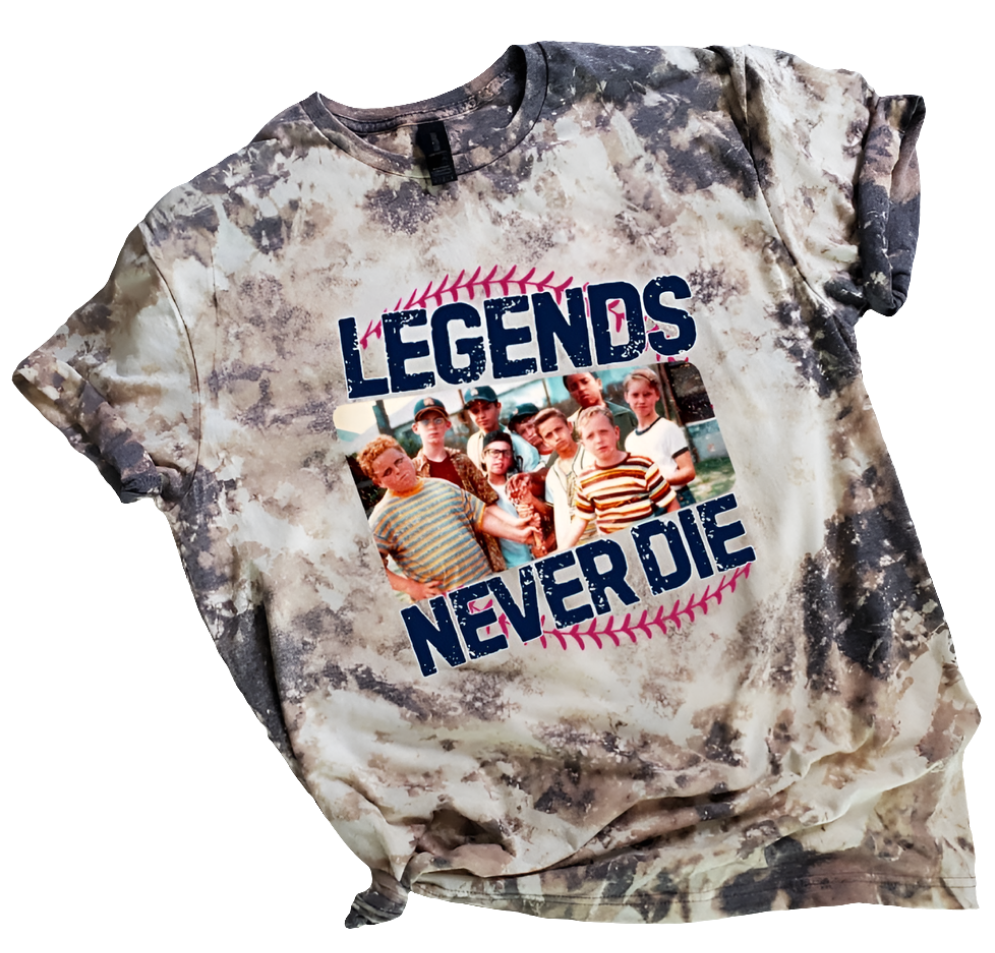 Legends Never Die Bleached Tee