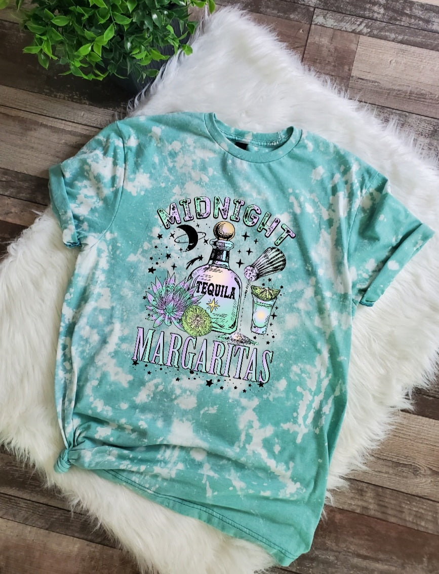 Midnight Margaritas Bleached Tee