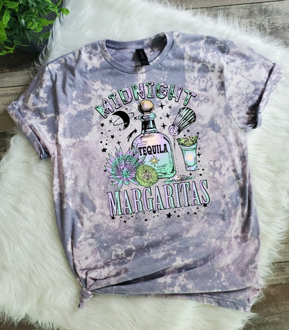 Midnight Margaritas Bleached Tee
