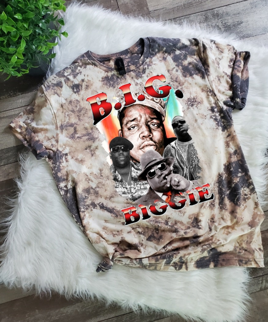 Biggie  Bleached Tee