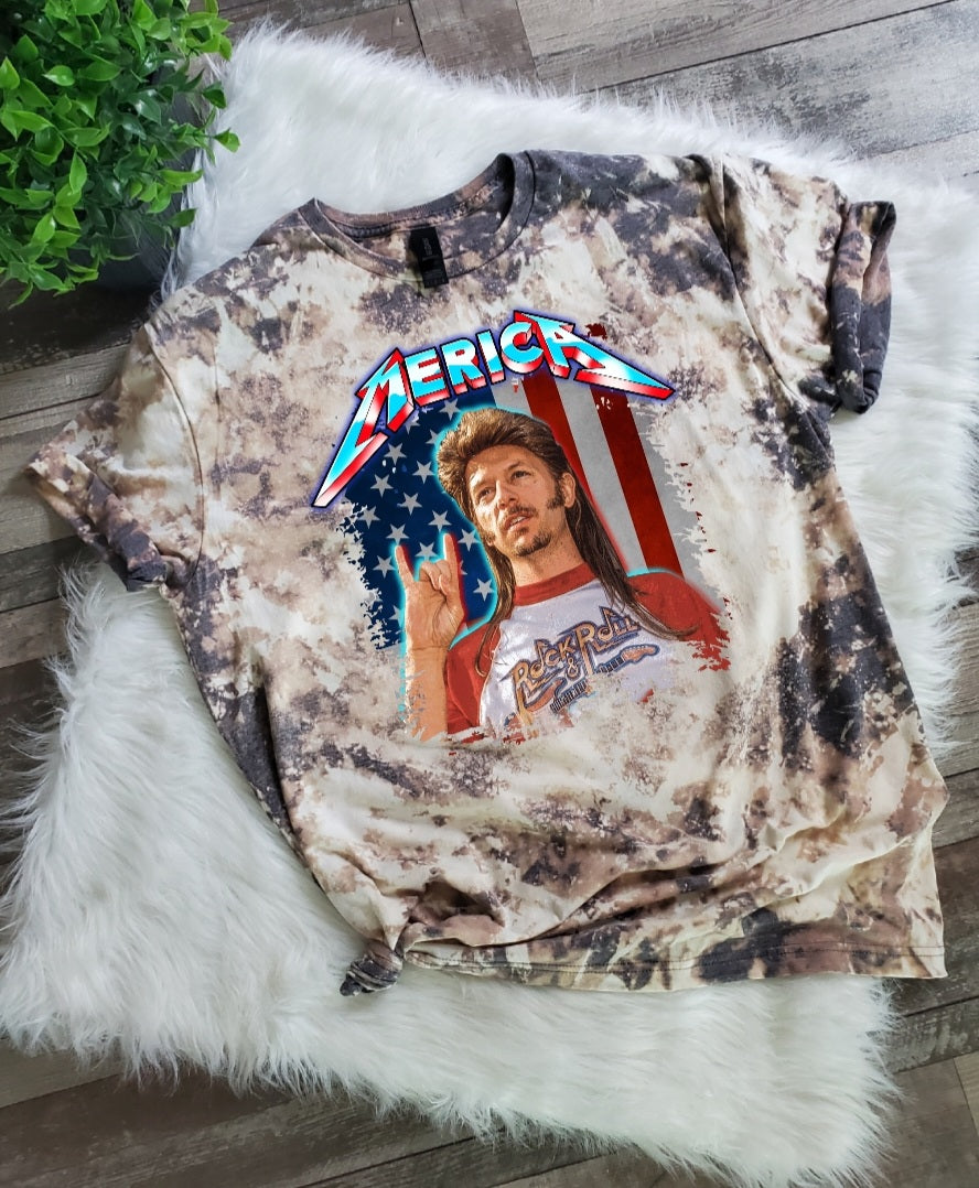 Joe Dirt Merica Bleached Tee