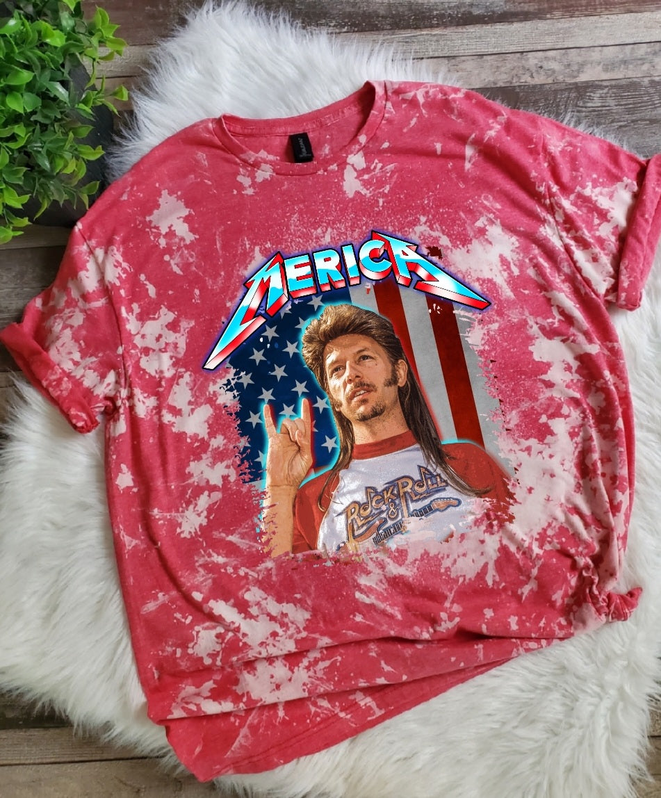 Joe Dirt Merica Bleached Tee