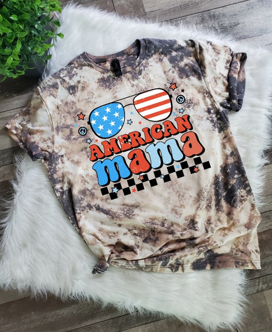 American Mama Bleached Tee