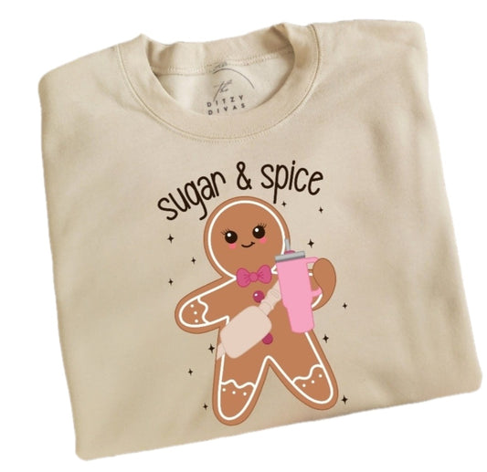 Sugar & Spice Gingerbread Sweatshirt