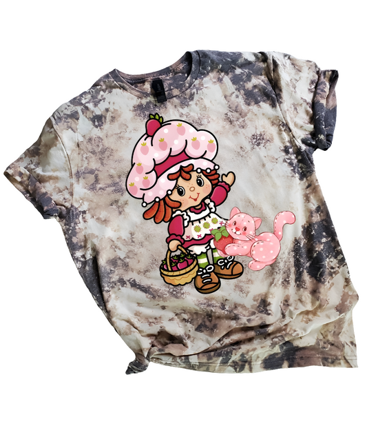 Strawberry Shortcake Bleached Tee