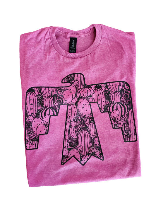 Cactus Thunderbird Screen Print Tee