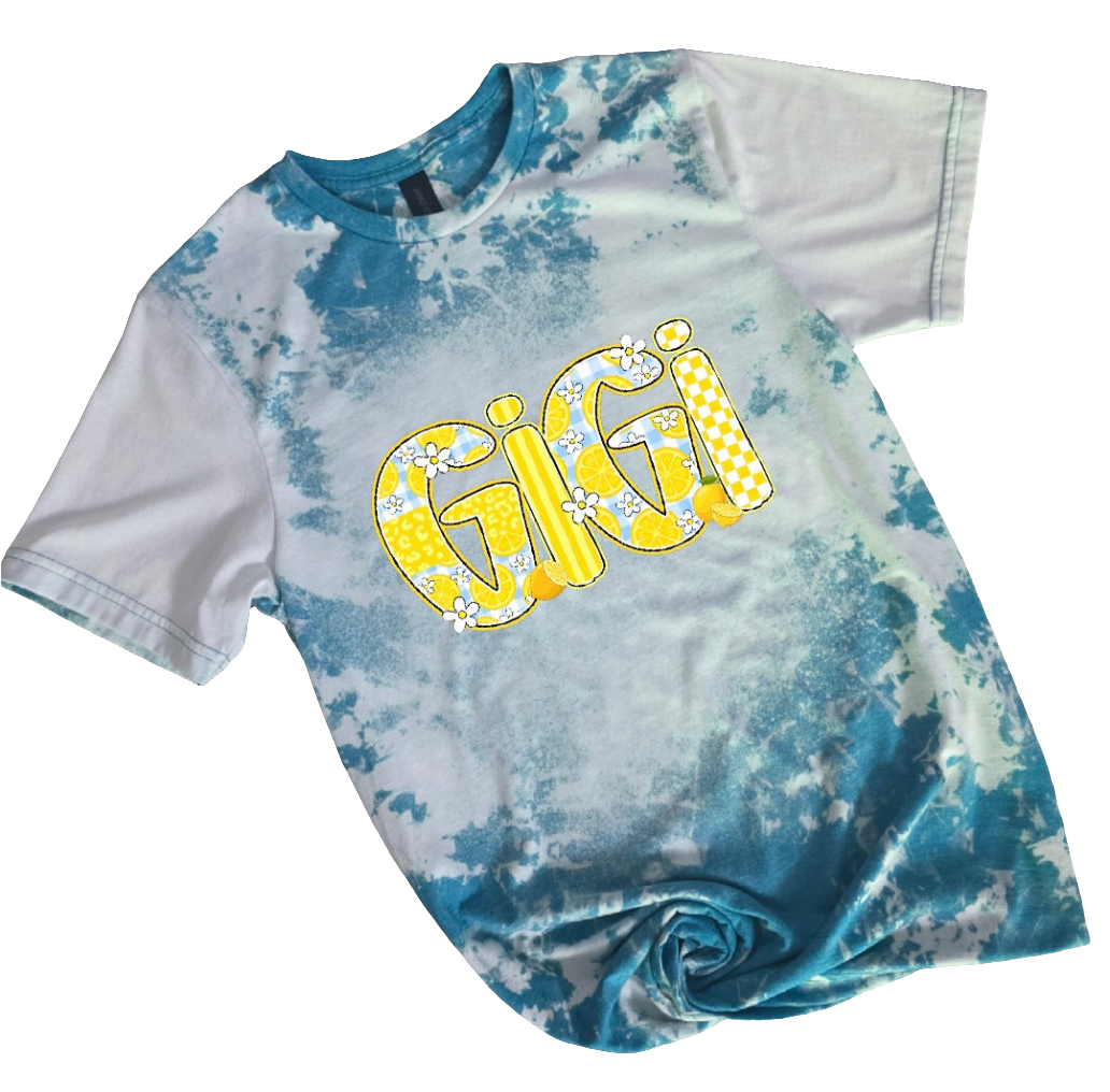Gigi Lemon Bleached Tee
