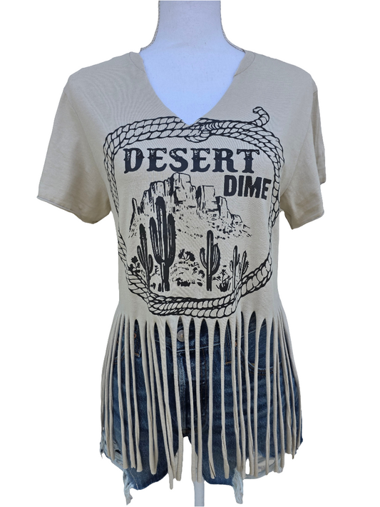 Desert Dime Fringe Tee
