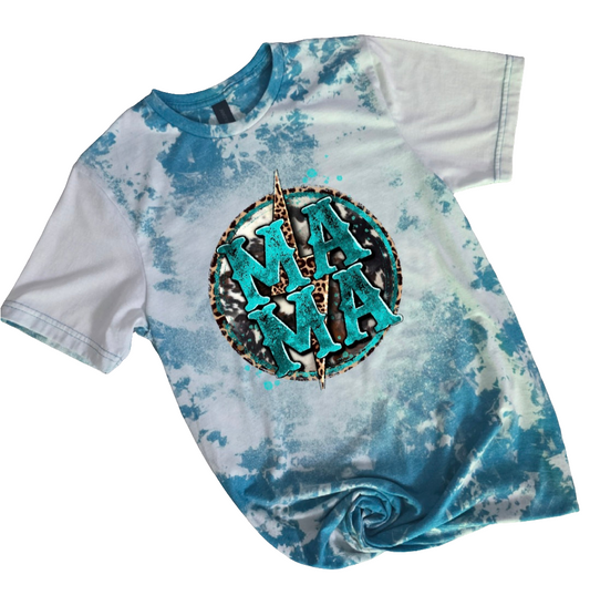 Mama Western Bleached Tee