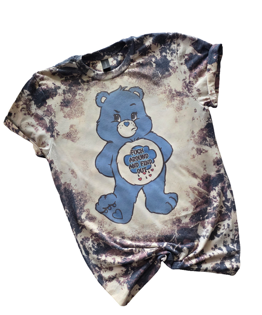 FAFA Care Bear Bleached Tee