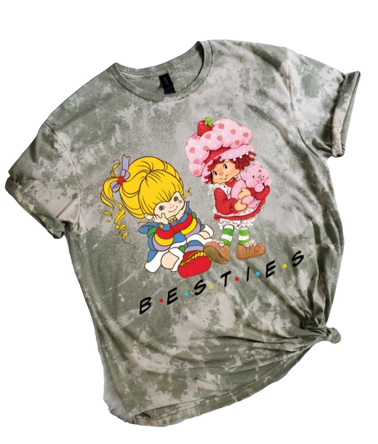 Besties Bleached Tee