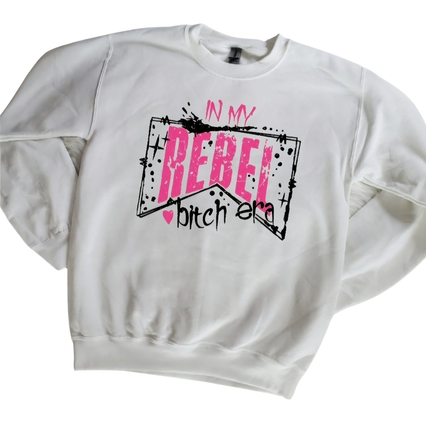 In My Rebel B Era White Sweatshirt