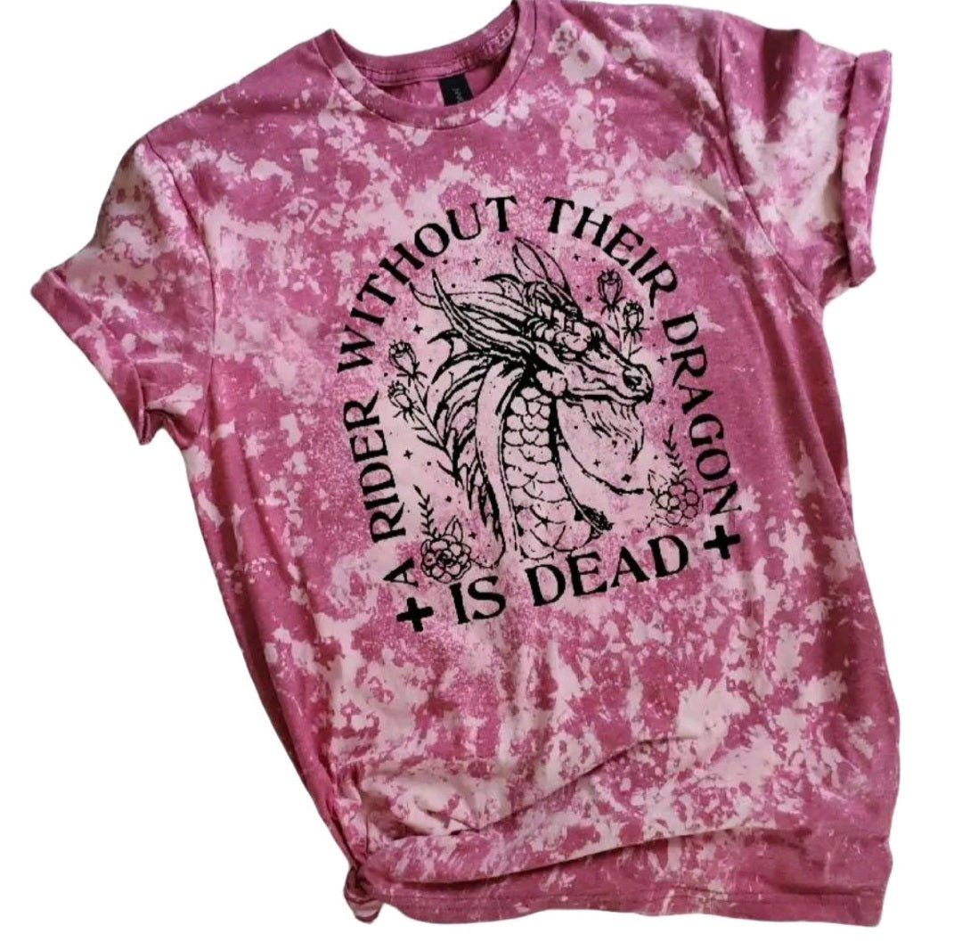 Fourth Wing Dragon Bleached Tee