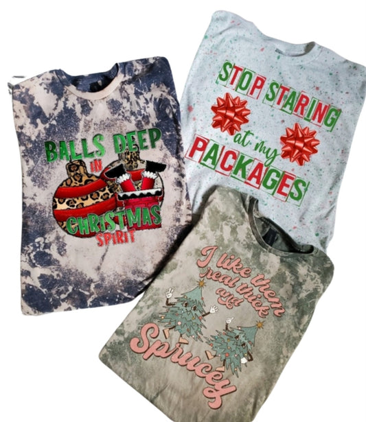 Christmas Humor Tee Bundle