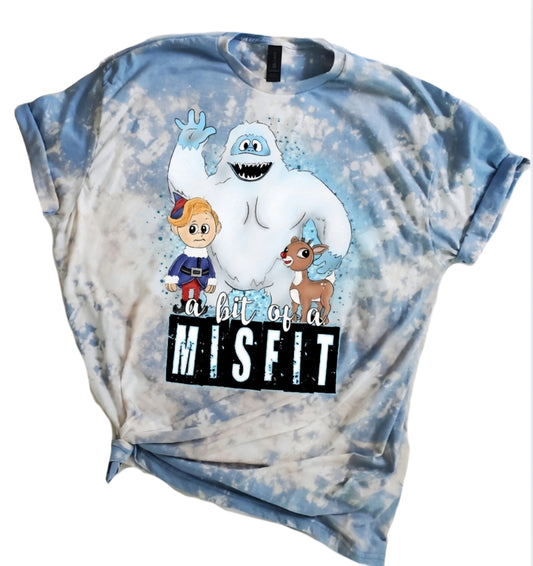 Misfit Bleached Tee