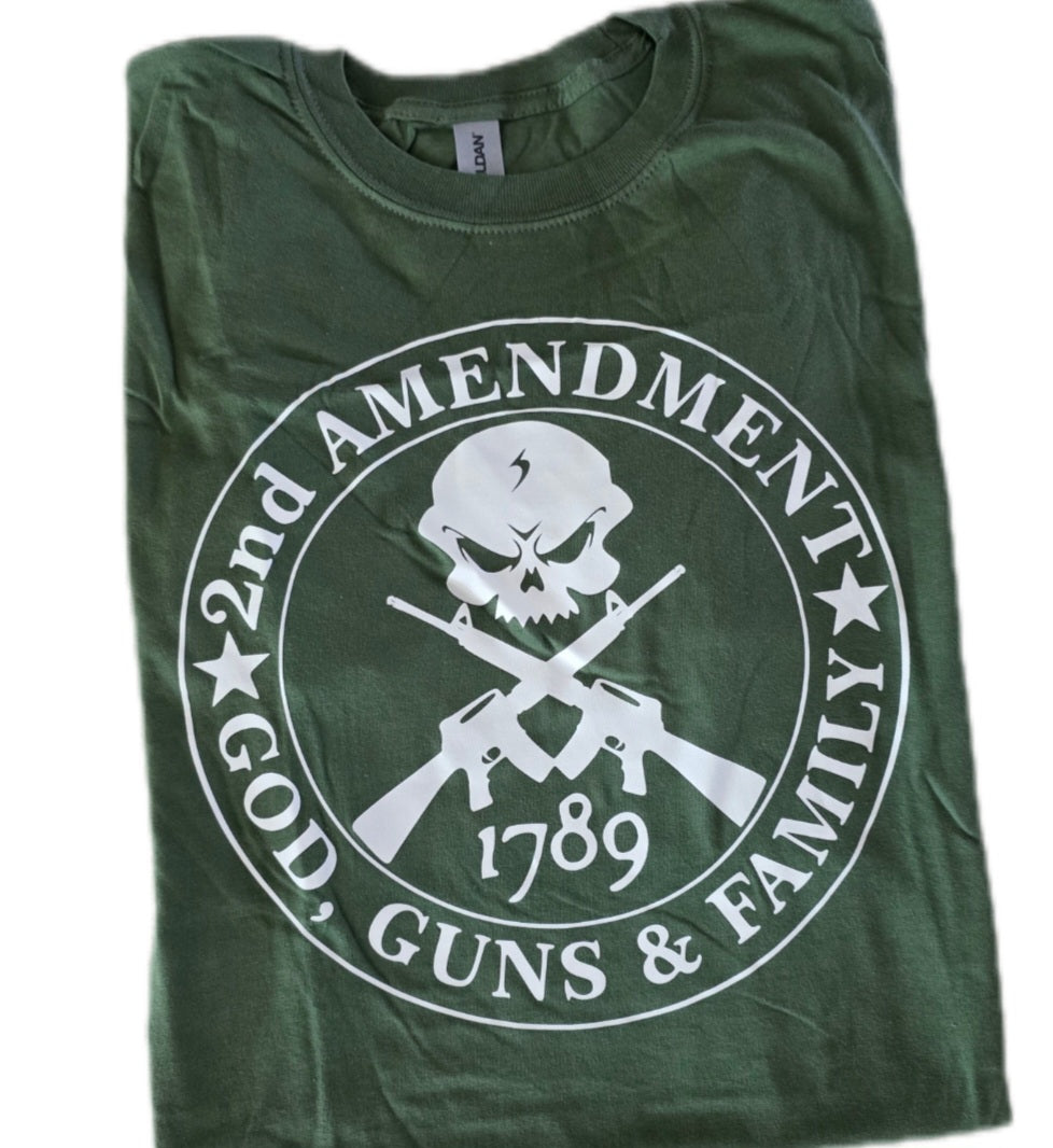 2nd Amendment Screenprint Tee