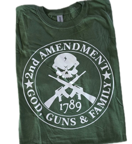 2nd Amendment Screenprint Tee
