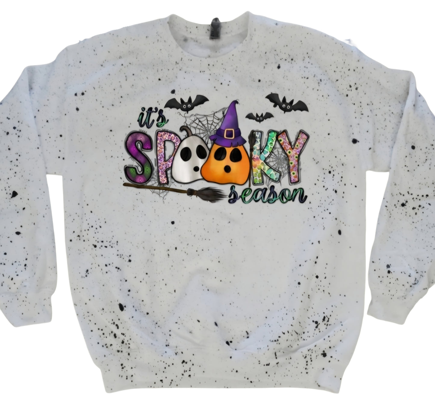 Spooky Season White Sweatshirt