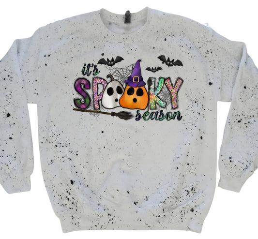 Spooky Season White Sweatshirt