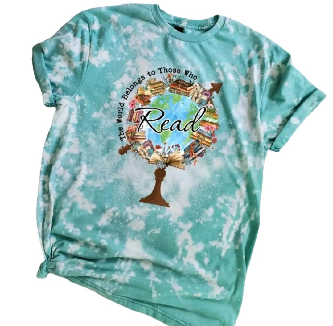Read Bleached Tee