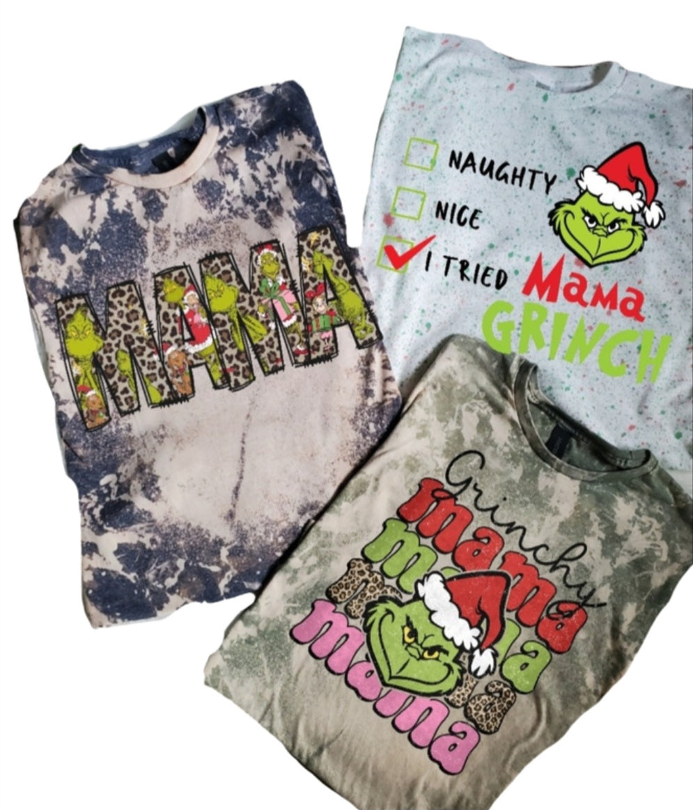 Grinch Mama Tee Bundle