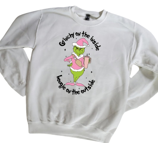 Bougie Grinch Sweatshirt
