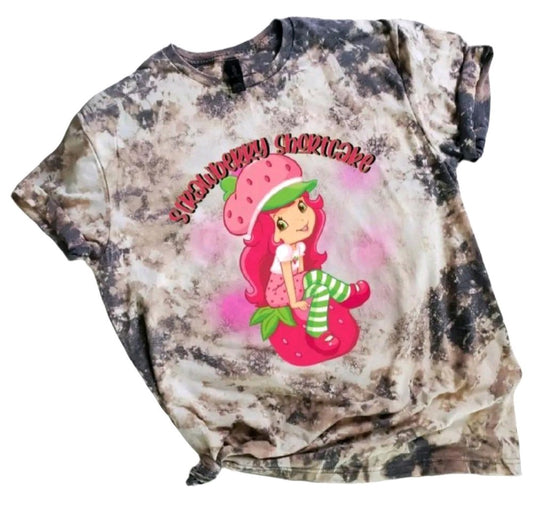 Strawberry Shortcake Bleached Tee