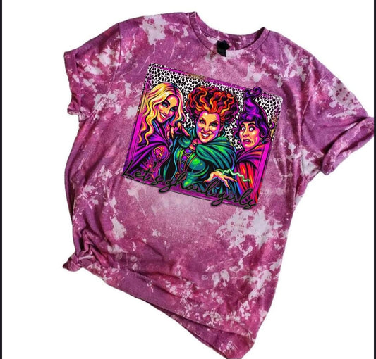 3 Witches Bleached Tee
