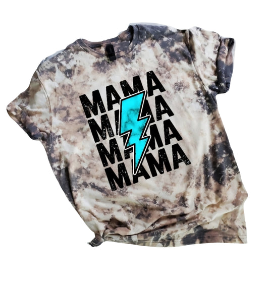 Mama Mama Mama Bleached Tee
