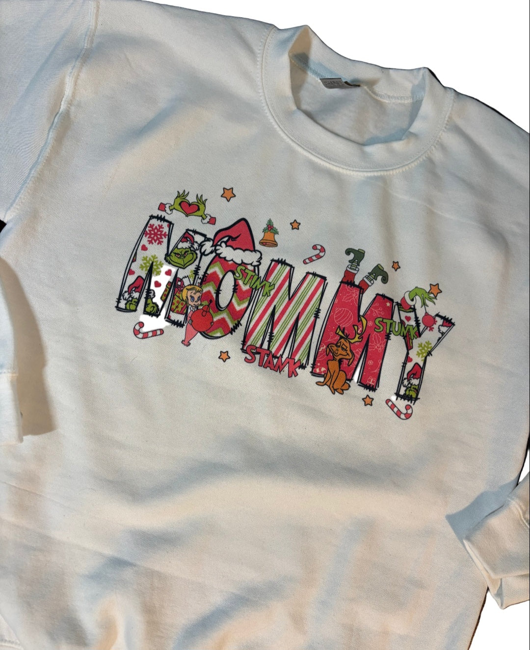 Grinch Sweatshirt with Custom Names